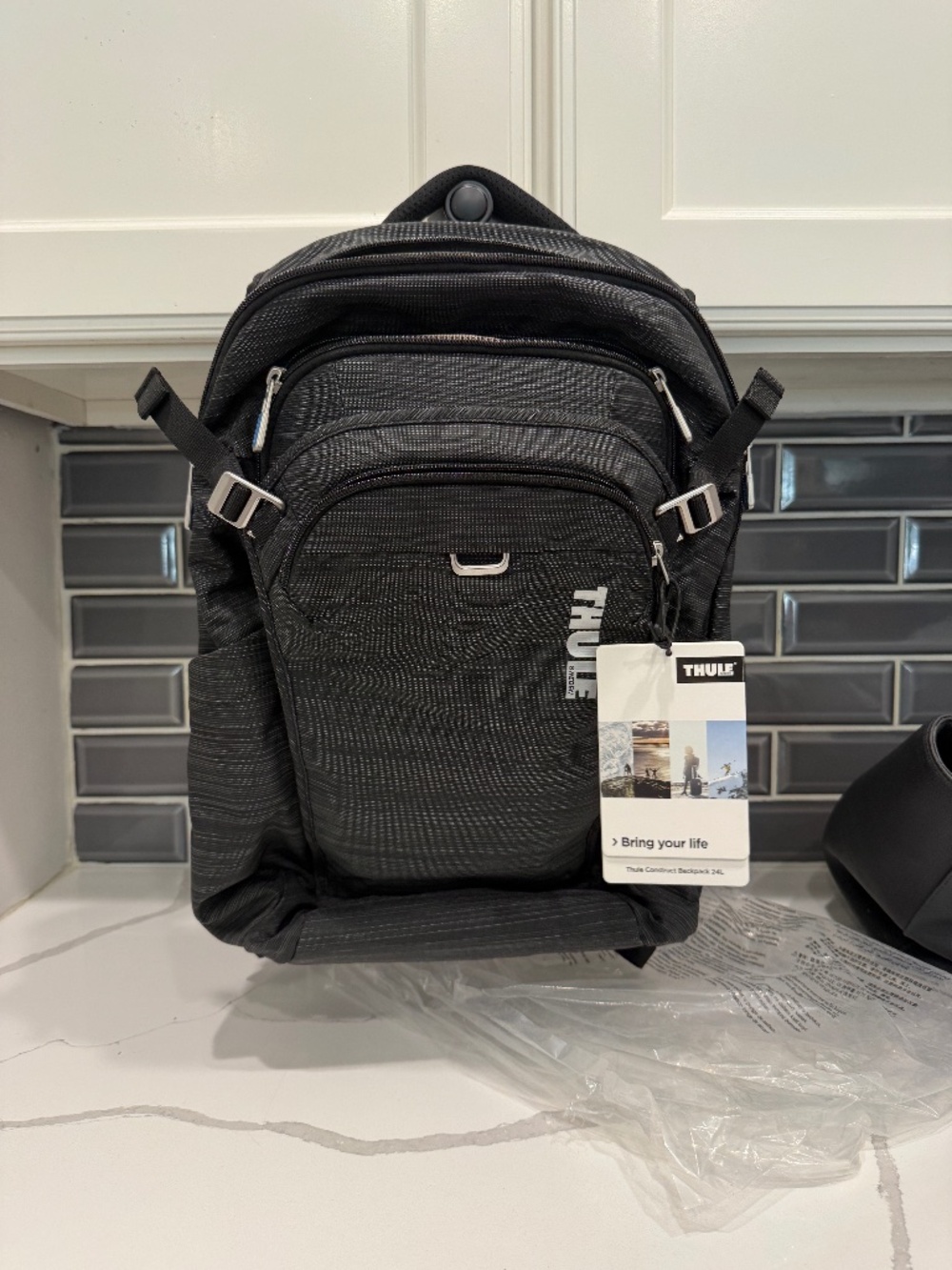 NEW Thule Construct Backpack 24L – Fits 15.6" Laptop – Black